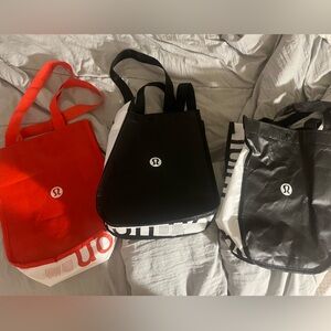 3 lululemon bags